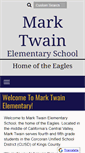 Mobile Screenshot of marktwain.corcoranunified.com