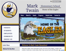 Tablet Screenshot of marktwain.corcoranunified.com