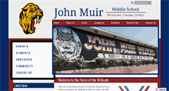 Desktop Screenshot of johnmuir.corcoranunified.com